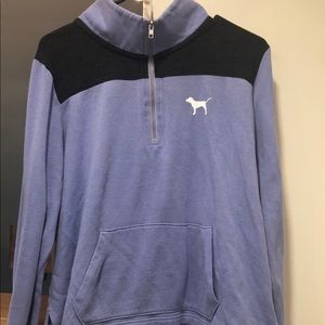 Two Women’s PINK three quarter zip ups